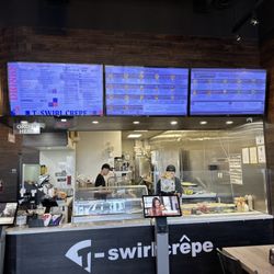 T-Swirl Crepe - Menu