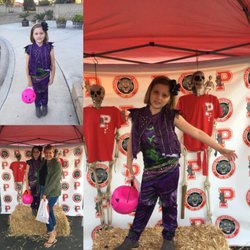 Plavan Urbain H School - Trunk or treat was fun, we love our school