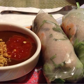 Saigon City Restaurant - Spring rolls w/ yummy peanut sauce - Vietnamese Near Me - Albuquerque, New Mexico