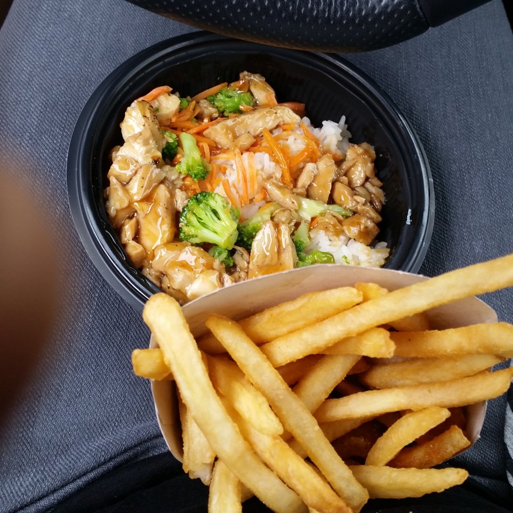 Jack in the Box - My teriyaki and half fries combo. I cheat on my diet today. - Fast Food Near Me - Castaic, California Jack in the Box - My teriyaki and half fries combo. I cheat on my diet today. - Fast Food Near Me - Castaic, California