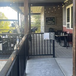 Outdoor seating!