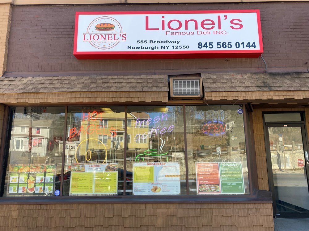 LIONEL’S FAMOUS DELI 555 Broadway, Newburgh, New York Delis