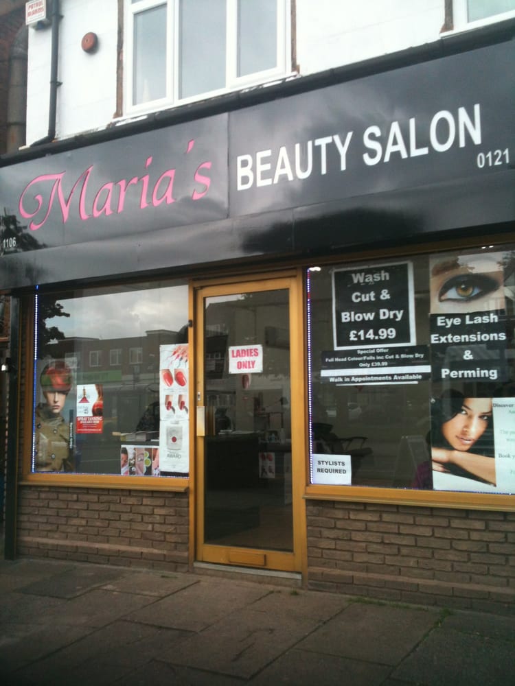 MARIA’S BEAUTY SALON 1106 Stratford Road, Birmingham, West Midlands