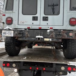 Done Right Automotive - A Hummer being towed