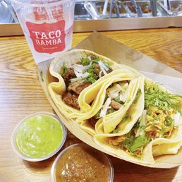 (2) Carne Asada + (1) Tinga Taco (2) Carne Asada + (1) Tinga Taco