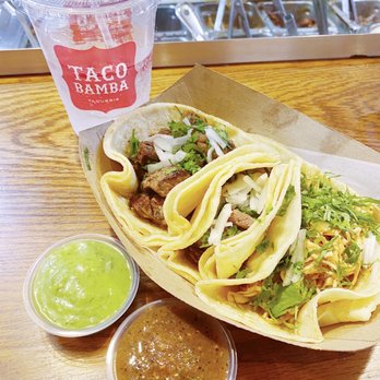 Taco Bamba Vienna - (2) Carne Asada + (1) Tinga Taco - Mexican Near Me - Vienna, Virginia Taco Bamba Vienna - (2) Carne Asada + (1) Tinga Taco - Mexican Near Me - Vienna, Virginia