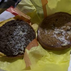 My hamburger with the 29 cent Mayo added as extra