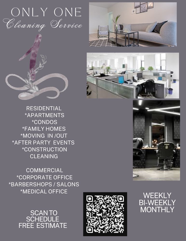 ONLY ONE CLEANING SERVICE South Easton, Massachusetts Office