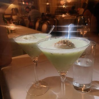 Ciao Roma - Pistachio martinis - Italian Near Me - Boston, Massachusetts