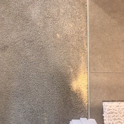Ricks Carpet Repair - Before: bleach stain