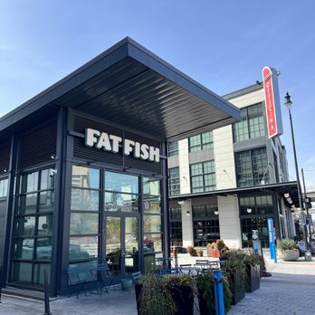 Fat Fish - Front of store facing Maine Ave - actual entrance is in back ( Market Square) - Seafood Near Me - Washington, DC, District of Columbia