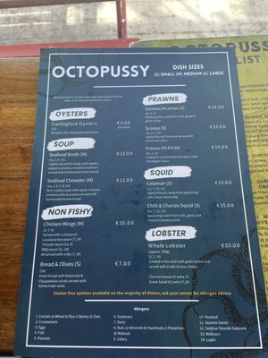 Menu photo 7 Octopussy's Seafood Tapas Howth, D Menu photo 7 Octopussy's Seafood Tapas Howth, D