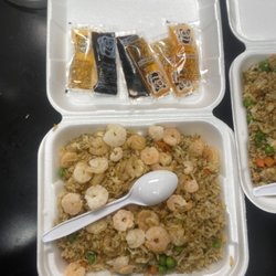Love's Seafood and Chicken - Shrimp fried rice