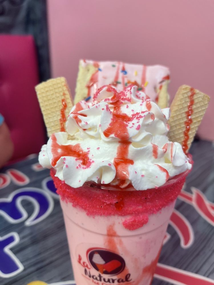 La Natural Ice Cream Logo