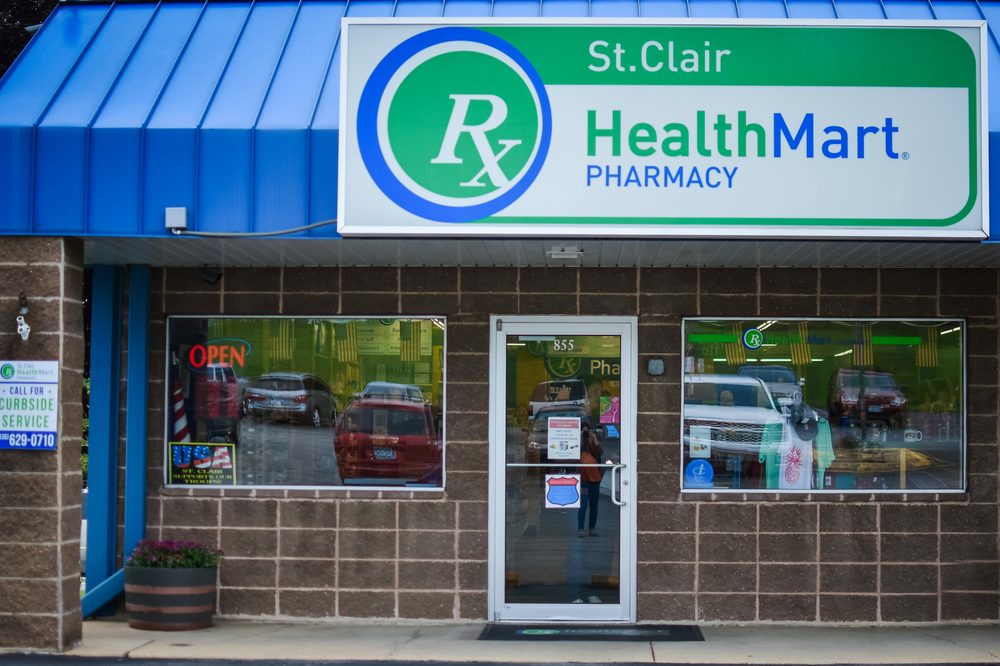 ST. CLAIR REXALL DRUG STORE CLOSED 855 N Commercial Ave, Saint