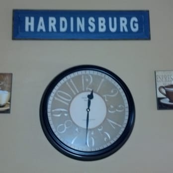 Highway 150 Blues Cafe - a clock on the wall - American Near Me - Hardinsburg, Indiana Highway 150 Blues Cafe - a clock on the wall - American Near Me - Hardinsburg, Indiana
