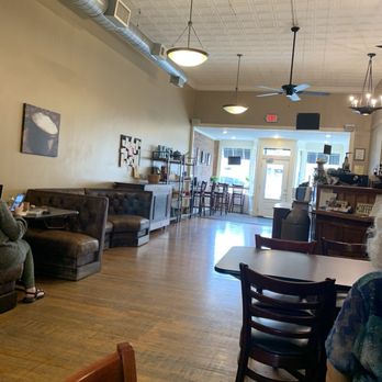 Main Street Coffee House - View from the back of the café - Coffee & Tea Near Me - Independence, Missouri Main Street Coffee House - View from the back of the café - Coffee & Tea Near Me - Independence, Missouri