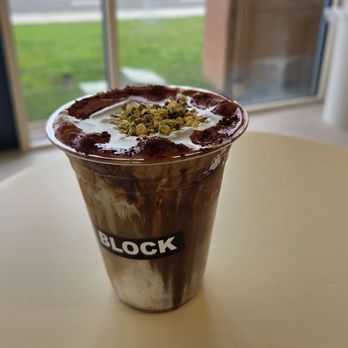 Block Coffee - pistachio latte - Coffee & Tea Near Me - San Jose, California
