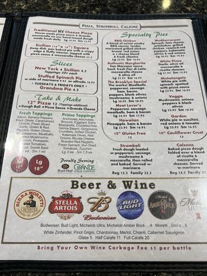 Menu photo 4 Brooklyn Pizza & Pasta Viera, FL Menu photo 4 Brooklyn Pizza & Pasta Viera, FL