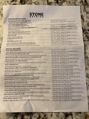 Menu photo 4 Stone Brewing Tap Room - Richmond Richmond, VA Menu photo 4 Stone Brewing Tap Room - Richmond Richmond, VA