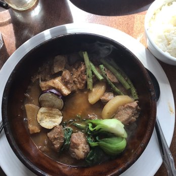 FOB Kitchen - Sinigan pork soup - Filipino Near Me - Oakland, California FOB Kitchen - Sinigan pork soup - Filipino Near Me - Oakland, California