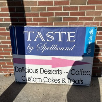 Taste By Spellbound - The sign outside - Desserts Near Me - Avon, Connecticut