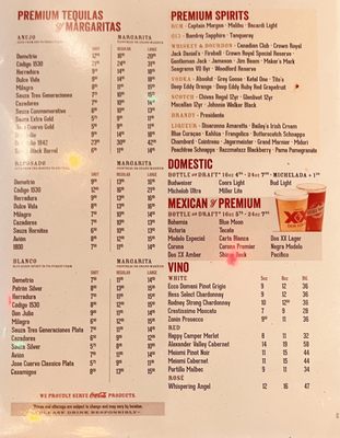 Menu photo 3 Lupe Tortilla Mexican Restaurant Fort Worth, TX