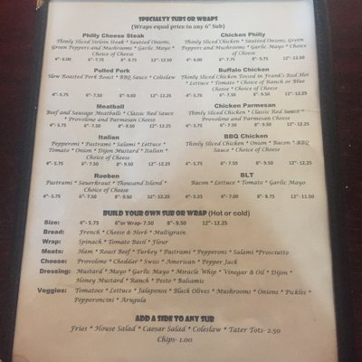 Menu photo 1 Papa Brunee's Stanley, ID