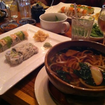 Kyoto Ka - The perfect dinner: udon, rolls and a bottle of wine. - Japanese Near Me - Toledo, Ohio Kyoto Ka - The perfect dinner: udon, rolls and a bottle of wine. - Japanese Near Me - Toledo, Ohio