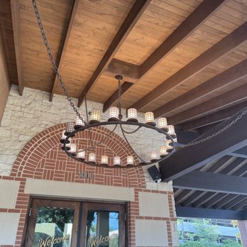 Cleburne Cafeteria - ceiling above entrance - American Near Me - Houston, Texas