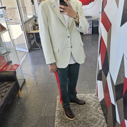 Minty Green Blazer.