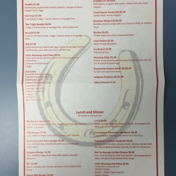 Mustang Grill - the menu for the restaurant - New American Near Me - Grimes, Iowa Mustang Grill - the menu for the restaurant - New American Near Me - Grimes, Iowa
