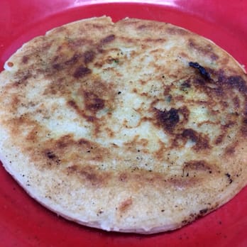 Pupusita Express - Vegetarian Squash and Cheese Pupusa - Salad Near Me - Round Lake Beach, Illinois