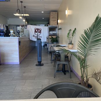 Moo Tea - Inside has plenty of seating - Tea Rooms Near Me - Alhambra, California