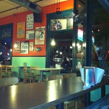 Bob's Java Hut - Love the open garage door windows!! - Coffee & Tea Near Me - Minneapolis, Minnesota