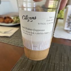 Citizens - Cinnamon Roll Shaken Espresso