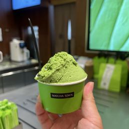 Jasmine Matcha and black sesame gelato Jasmine Matcha and black sesame gelato