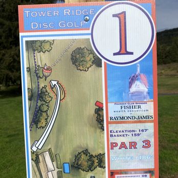 Tower Ridge Disc Golf - Disc Golf Near Me - Simsbury, Connecticut
