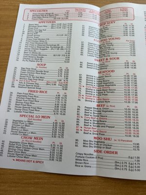 Menu photo 1 Chung Hing Chinese Take Out Kitchen West Babylon, NY Menu photo 1 Chung Hing Chinese Take Out Kitchen West Babylon, NY