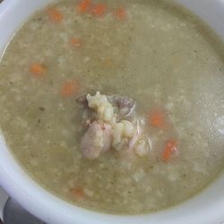 Delicious limey house soup