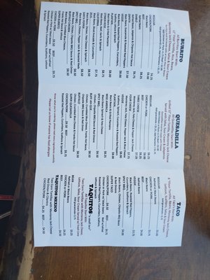 Menu photo 2 No Problemo New Bedford, MA