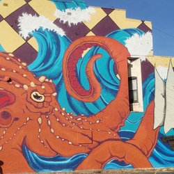 Zoro's Gyros - Love this mural next door, Zoro's is just south of this