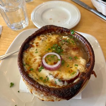 MacLeod's Restaurant - French onion soup - Seafood Near Me - Bucksport, Maine MacLeod's Restaurant - French onion soup - Seafood Near Me - Bucksport, Maine