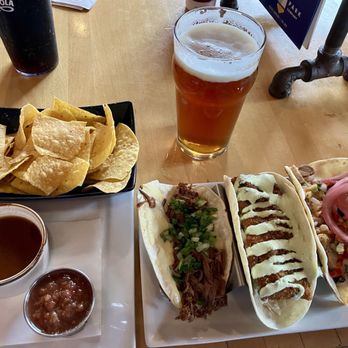 Canal Park Brewing - Taco trio - Breweries Near Me - Duluth, Minnesota