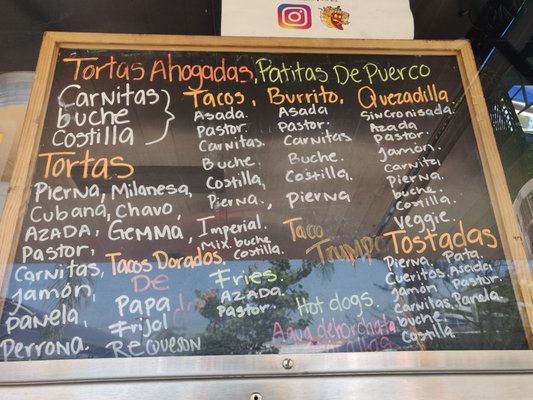 Photo of Tortas Ahogadas La Guera - Santa Ana, CA, US. Menu though no prices