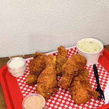 Legend Hot Chicken - 5 Pcs Drumsticks - Chicken Wings Near Me - Hacienda Heights, California