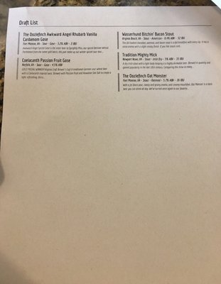 Menu photo 6 Hank's Filling Station Norfolk, VA