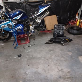 Florida Moto Guy - Rear swing arm extension - Motorcycle Repair Near Me - Tallahassee, Florida