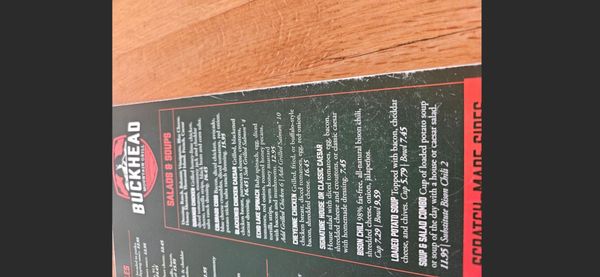 Menu photo 6 Buckhead Mountain Grill Bellevue, KY