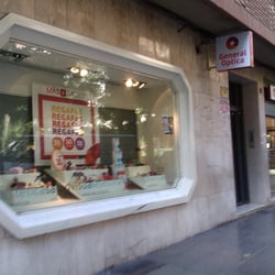 General Optica - Escaparate de General Óptica.
